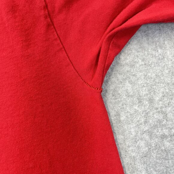 Minnesota Twins 2006 Division Champions Mens XL Anvil Red Tag Y2K Graphic LS MLB - Picture 8 of 8